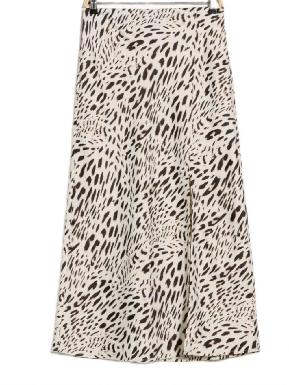 Sanctuary Size Small Front Slit Satin Midi Skirt MSRP $98